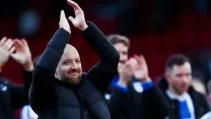 Ben Garner celebrates as Colchester achieve safety ‘in some style’