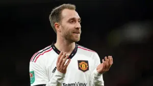 Christian Eriksen set for Manchester United return against Everton
