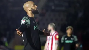 David McGoldrick’s brace keeps Derby in play-off hunt