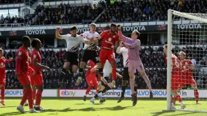 Derby drop points at home to lowly MK Dons