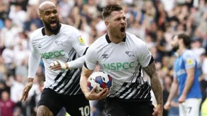 Derby in pole position to claim last League One play-off spot
