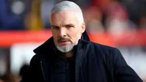 Dundee United boss Jim Goodwin seeking better fortune against Hibernian