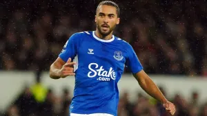 Everton striker Dominic Calvert-Lewin plays in behind-closed-doors friendly