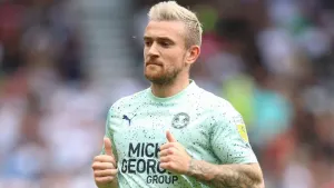 Jack Marriott hits hat-trick in Fleetwood’s win over 10-man Accrington