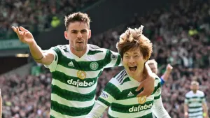 Matt O’Riley amazed by smiling Celtic star Kyogo Furuhashi