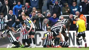 Newcastle climb to third in the table with victory over Manchester United
