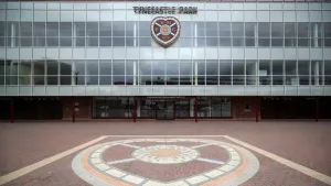 Robbie Neilson graffiti on Hearts badge mosaic condemned as ‘gross insult’