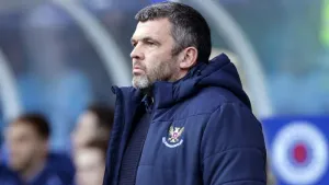 St Johnstone make ‘extremely difficult decision’ and axe manager Callum Davidson