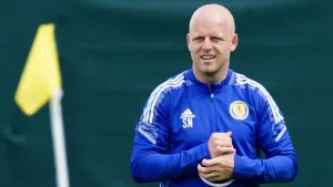 Steven Naismith named Hearts interim manager for final seven games of season