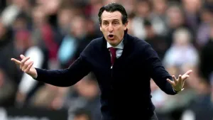 Unai Emery urges Aston Villa to embrace ‘pressure’ of chasing European spot