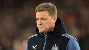 Eddie Howe won’t ‘relax on a beach’ if Newcastle qualify for Champions League