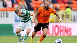 Jim Goodwin hopeful Steven Fletcher will return for Dundee Utd midweek clash