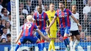 Joel Ward’s late equaliser earns Crystal Palace draw with Fulham