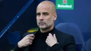 Man City boss Pep Guardiola plays down his role in treble-chasing campaign