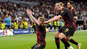 Manchester City’s treble bid coming of age with unbeaten run