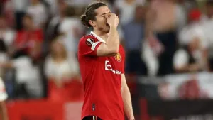 Marcel Sabitzer ruled out of Manchester United’s run-in due to knee injury