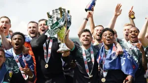 Steven Schumacher full of pride as Plymouth crowned League One champions