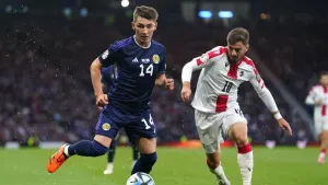 Billy Gilmour delighted to end challenging season on high with Scotland win