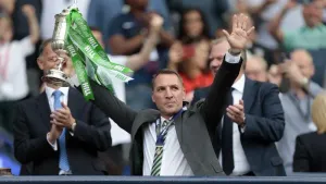Brendan Rodgers returns as Celtic manager on three-year deal