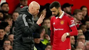 Bruno Fernandes: Man United building something special under Erik ten Hag