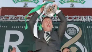 Celtic captain Callum McGregor wishes Ange Postecoglou well at Tottenham