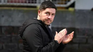 Dean Campbell and Connor McLennan leaving Aberdeen along with coach Liam Fox