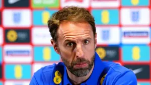 Gareth Southgate sees a tougher test for his team at Old Trafford