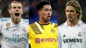 Jude Bellingham becomes the seventh British man to sign for Real Madrid