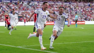 Liam Cooper’s words helped spark Scotland’s super late show, says John McGinn