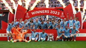 Manchester City one win away from sporting immortality after winning FA Cup
