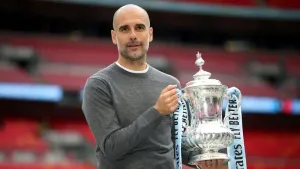Pep Guardiola can understand United’s motivation to end City’s treble hopes