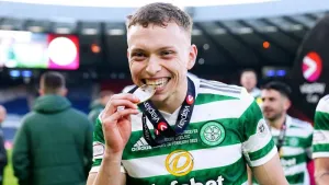 Alistair Johnston blow for Celtic as he faces two months out after ankle op
