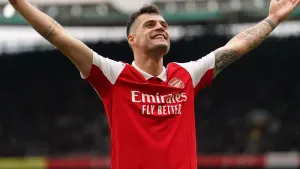 Granit Xhaka departs Arsenal on busy day at the Emirates