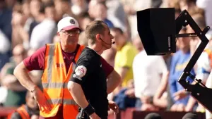 Lack of live VAR communication to football fans ‘a huge missed opportunity’
