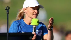 Sarina Wiegman awed by England’s off-pitch advocacy but knows performance is key