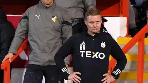 Aberdeen manager Barry Robson frustrated over missed opportunities