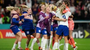 England edge past Nigeria on penalties after Lauren James sees red