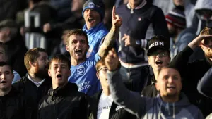 Fan takes over at assistant referee at Portsmouth as Cheltenham force stalemate