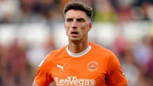 Jake Beesley double helps Blackpool dump Derby out of Carabao Cup at Pride Park