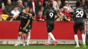 Joachim Andersen salvages point for Crystal Palace at Brentford