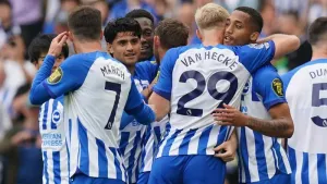 Joao Pedro and Simon Adingra hit debut goals as Brighton stroll past Luton