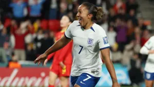 Lauren James stars as England crush China to reach last 16 of Women’s World Cup
