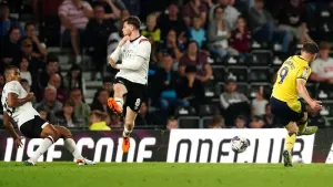 Mark Harris bags brace as Oxford condemn Derby to another defeat