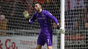 Max Crocombe heroics earn Burton point at Wycombe