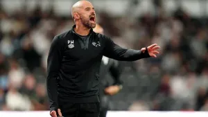 Paul Warne labels Derby a ‘nearly team’ after Oxford defeat