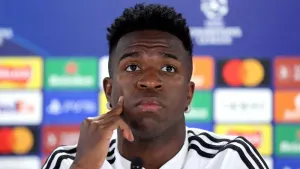 Vinicius Jr facing lay-off after hamstring injury
