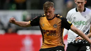 Will Evans scores twice as Newport rout Doncaster