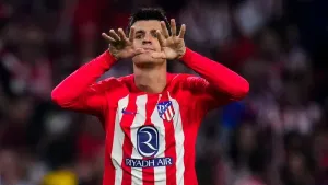 Alvaro Morata brace inspires Atletico Madrid to victory over rivals Real Madrid