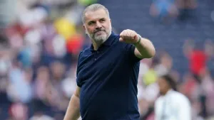 Ange Postecoglou says Tottenham will play on the front foot against Arsenal