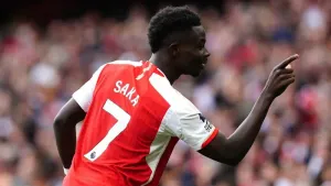 Bukayo Saka an injury concern for Arsenal’s trip to Bournemouth